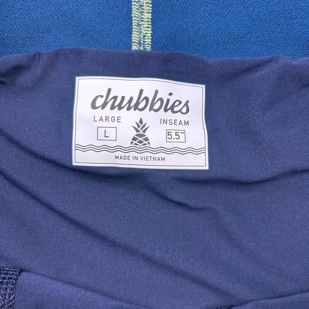 Chubbies Lined Shorts Mens Large 5.5